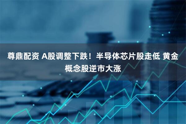 尊鼎配资 A股调整下跌！半导体芯片股走低 黄金概念股逆市大涨