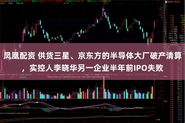 凤凰配资 供货三星、京东方的半导体大厂破产清算，实控人李晓华另一企业半年前IPO失败